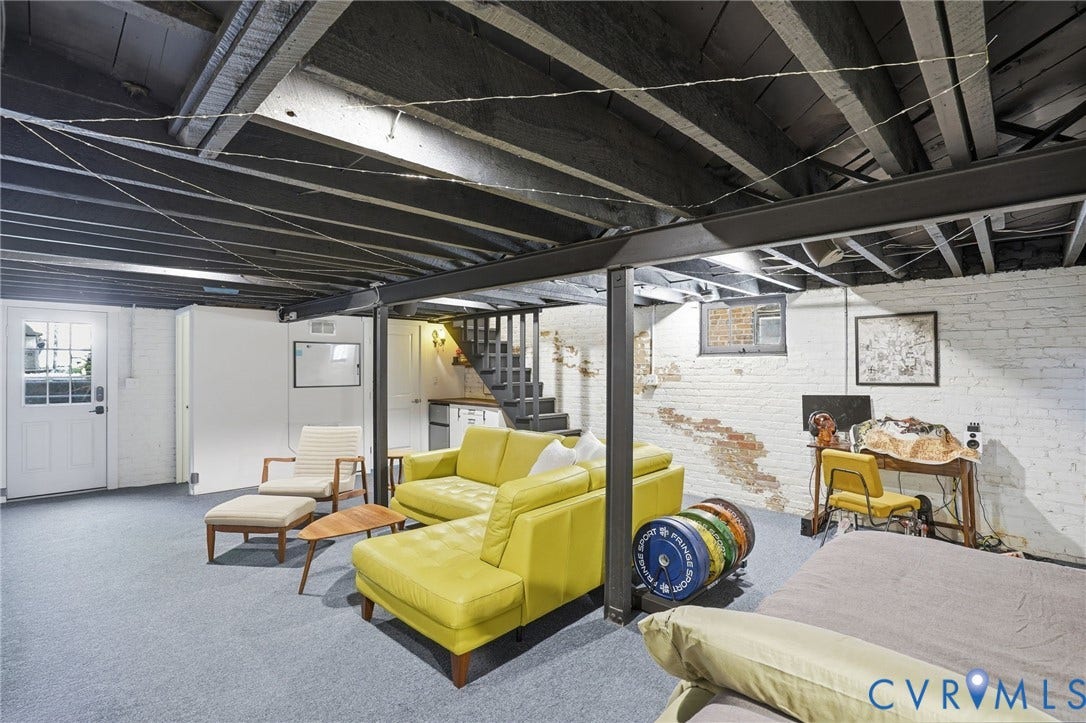 2814 W Grace Street, Museum District, Richmond, VA 23221 Don't miss the built-in murphy bed that serves as a 4th sleeping area + kitchenette + laundry room