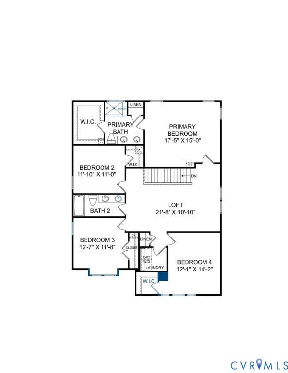 1079 Arbor Heights Terrace, Landon Village, Midlothian, VA 23114 Second Floor