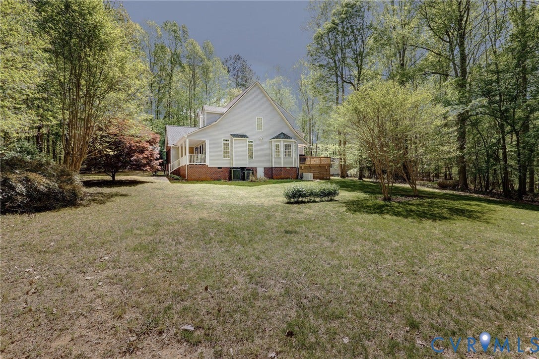 2025 Valley Springs Circle, Powhatan, VA 23139 Full side view opposite driveway