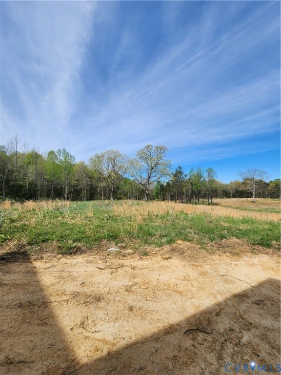 Rear deck view.  Rolling hills, mature trees, and plenty of space to roam.