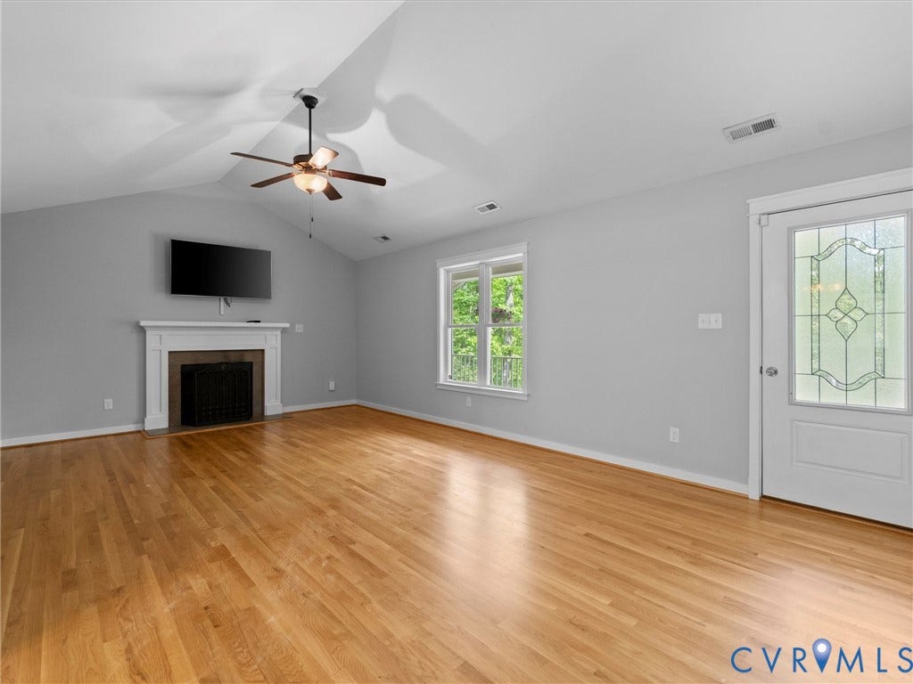 2094 Hancock Road, Powhatan, VA 23139 Wood floors, fireplace, cathedral ceiling