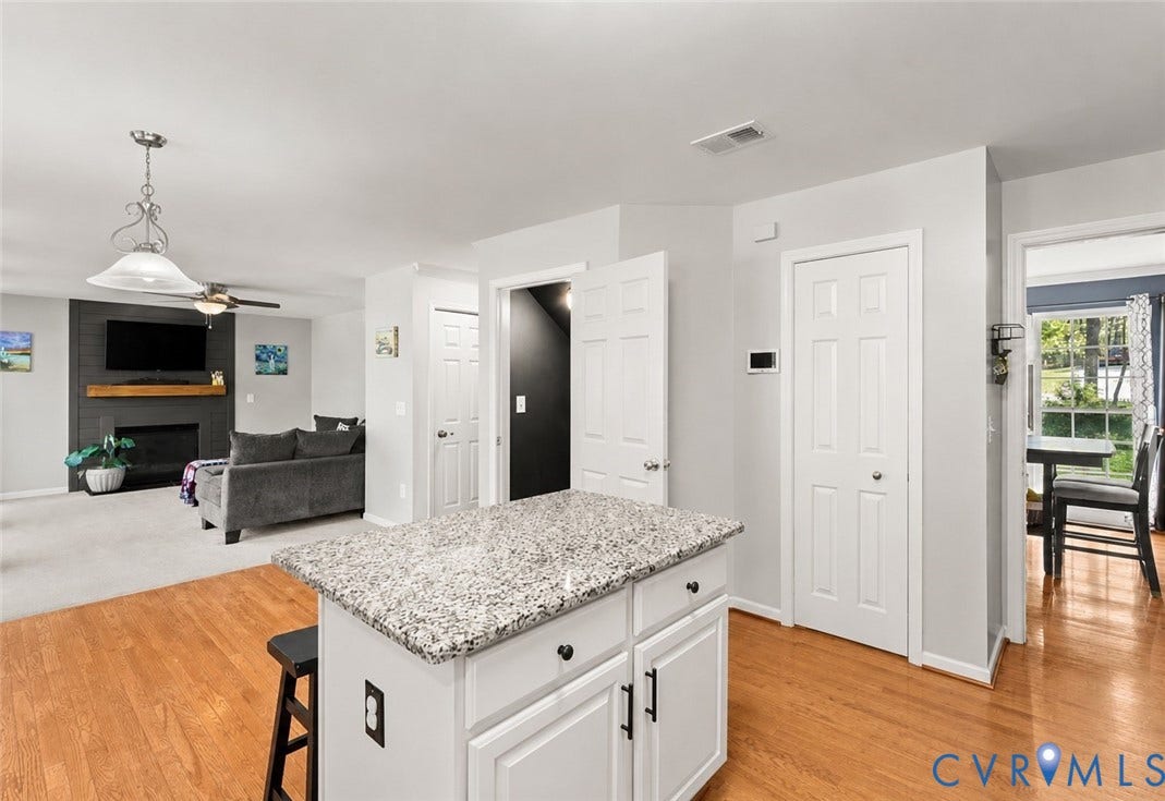 126 Reedy Creek Road, Reedy Creek, Louisa, VA 23093 AI - generated. Seller will to paint to look like this