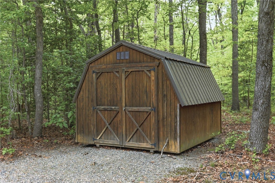 1570 Meade Point Drive, Powhatan, VA 23139 Detached shed