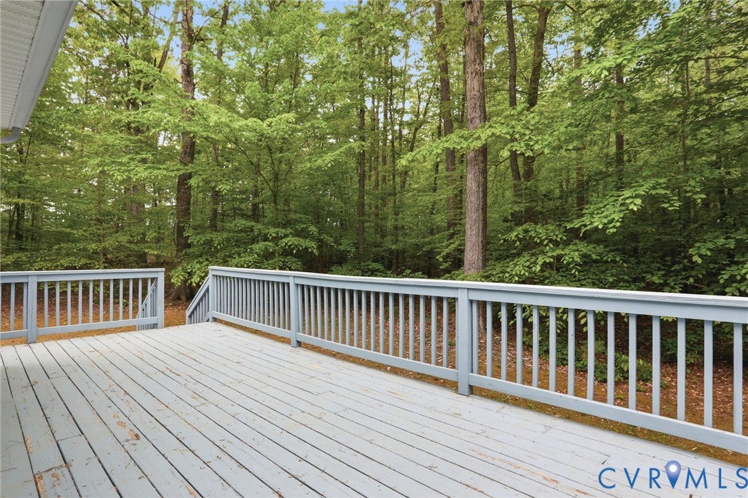 1570 Meade Point Drive, Powhatan, VA 23139 Large rear deck