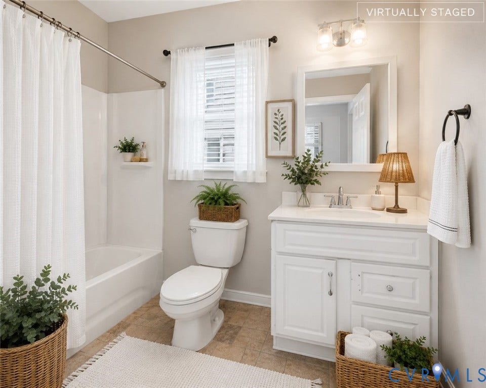 Virtual stage bath