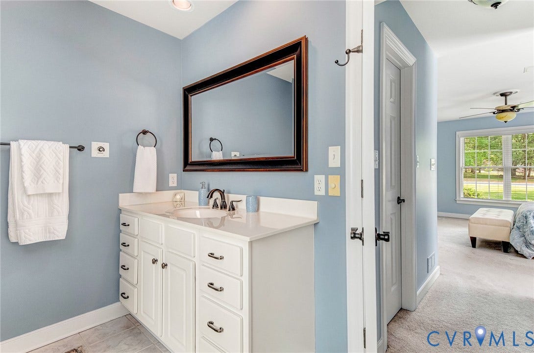 3131 Shadow Creek Drive, Powhatan, VA 23139 Connected to two walk in closets