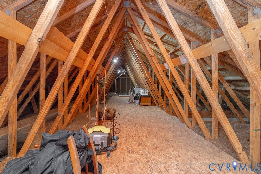 Walk up attic