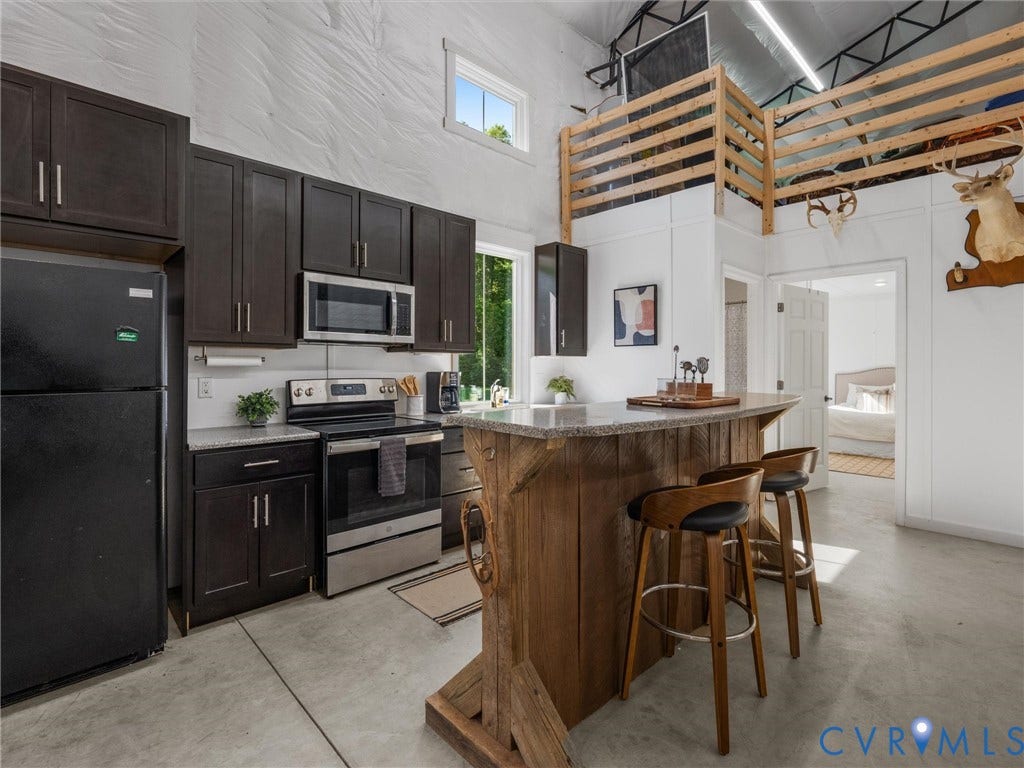 1530 Lewis Lane, Powhatan, VA 23139 30x50 RV Barn/Garage Kitchen