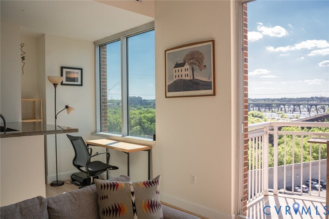 301 Virginia Street, #U804, Downtown, Richmond, VA 23219 Amazing views!