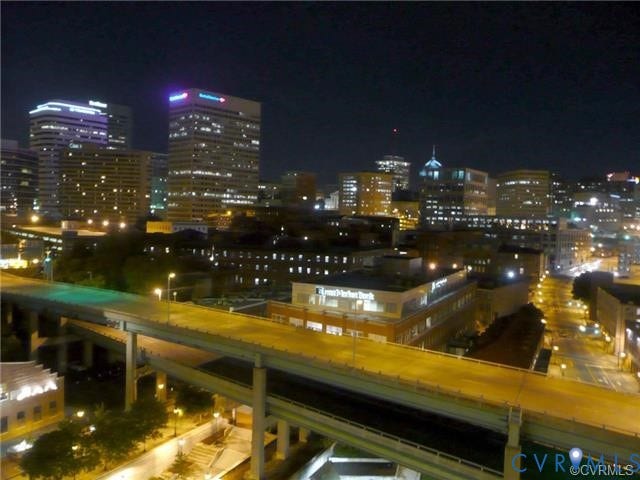 301 Virginia Street, #U804, Downtown, Richmond, VA 23219 the night view is stunning!