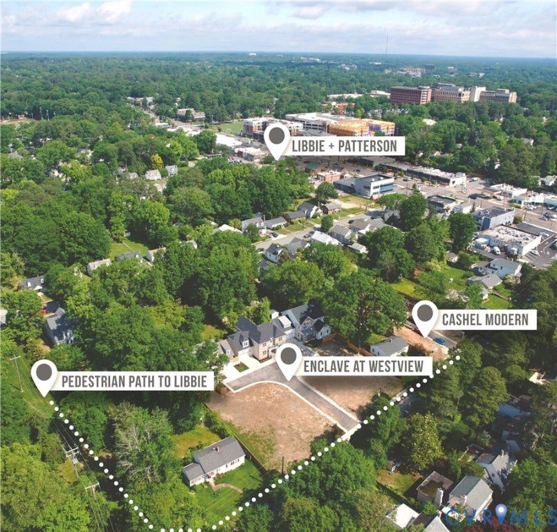 508 Westview Avenue, Westhampton, Richmond, VA 23226 Community Aerial and Proximity Map. Pedestrian Friendly community tucked away near Libbie, Grove and Patterson Avenues!!