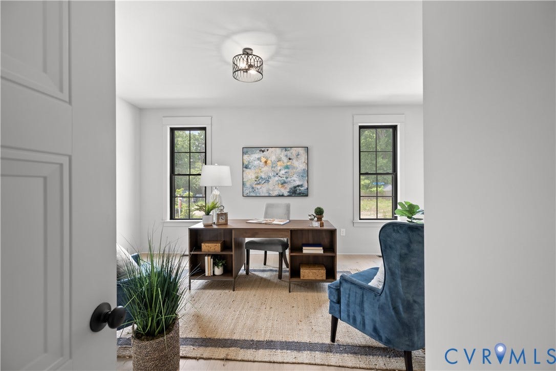 508 Westview Avenue, Westhampton, Richmond, VA 23226 First Level Office / Guest Bedroom Option