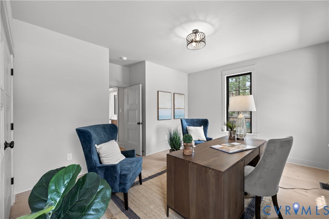 508 Westview Avenue, Westhampton, Richmond, VA 23226 First Level Office / Guest Bedroom Option