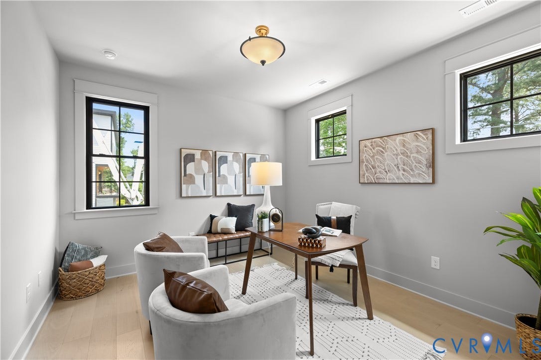 508 Westview Avenue, Westhampton, Richmond, VA 23226 Bedroom 4 / Home Office Option / Full Bath En-Suite