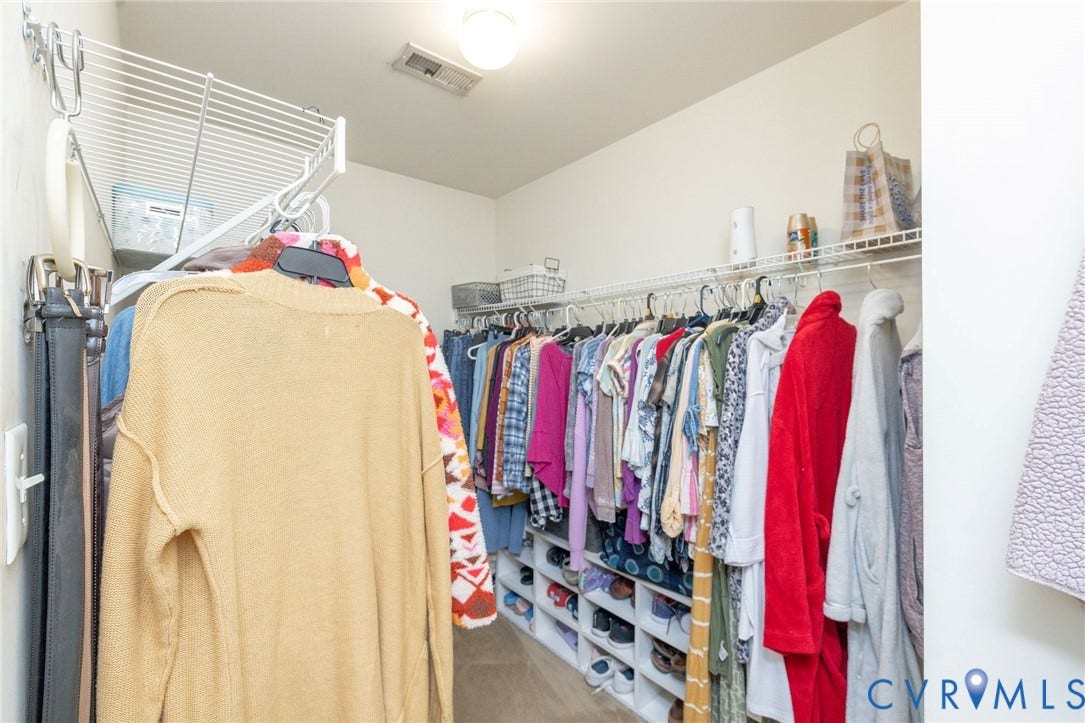 2933 Deercreek Trail, Powhatan, VA 23139 Primary- walk-in closet