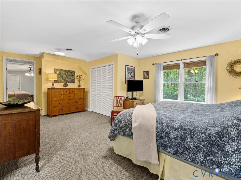 2741 Ridgeview Road, Spencerwood West, Powhatan, VA 23139 PRIMARY BEDROOM-
THIS ROOM COULD BE THE PRIMARY DEN/OFFICE