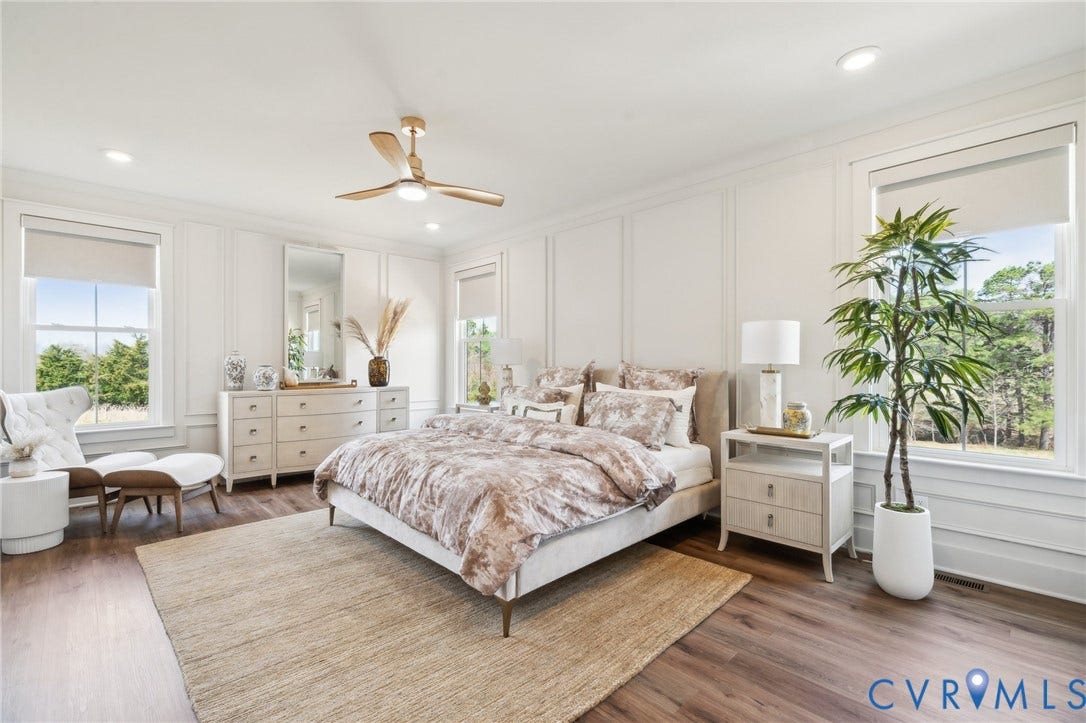 Large, light and bright! Photo of model home.