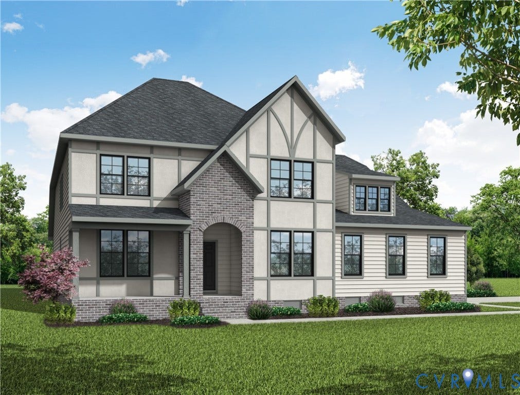 Optional European Elevation- full porch