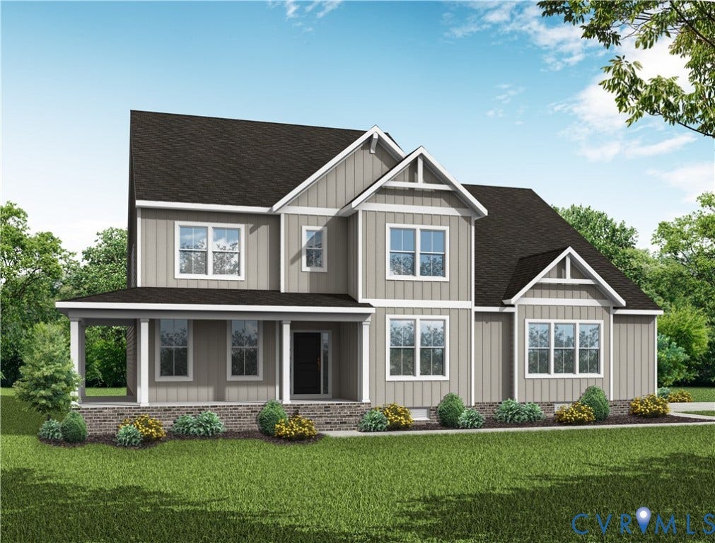 Optional Farmhouse with wrap porch