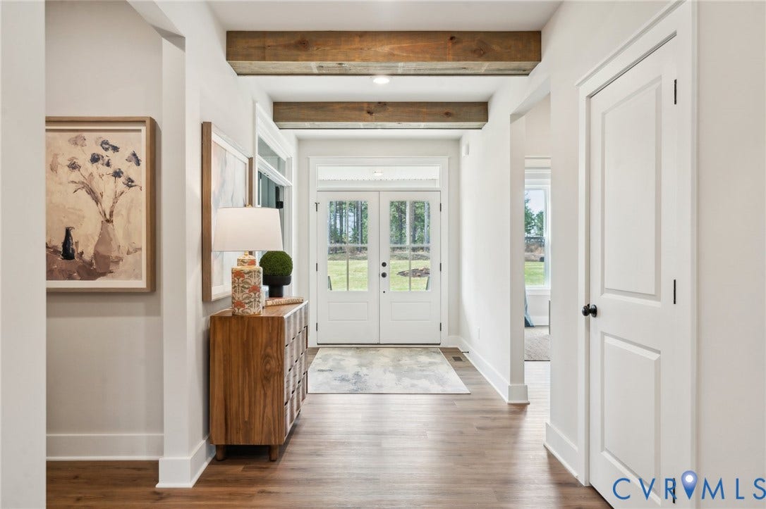 Photo of model home.