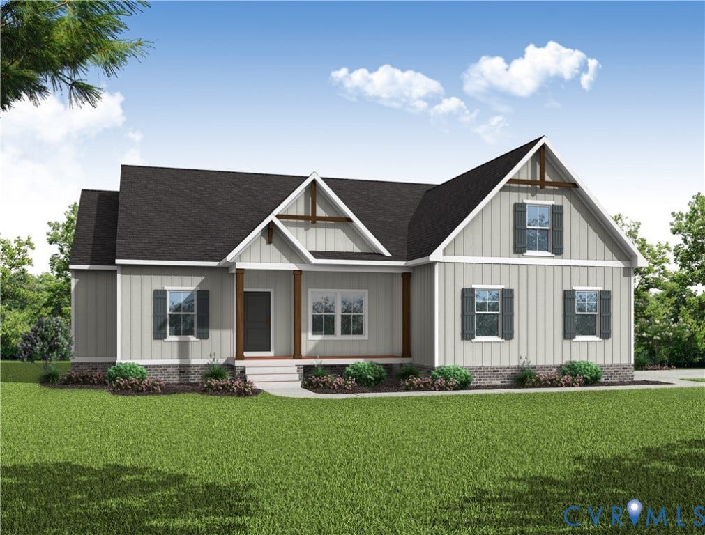 TBD Buckners (Lot 21) Lane, Compass Cove, Mineral, VA 23117 This home will feature the Farmhouse elevation with a side load garage (shown).