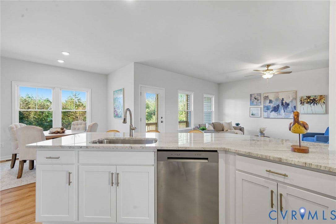 TBD Buckners (Lot 21) Lane, Compass Cove, Mineral, VA 23117 The island will NOT be angled in this home. See the floor plan within the photos. Staged home