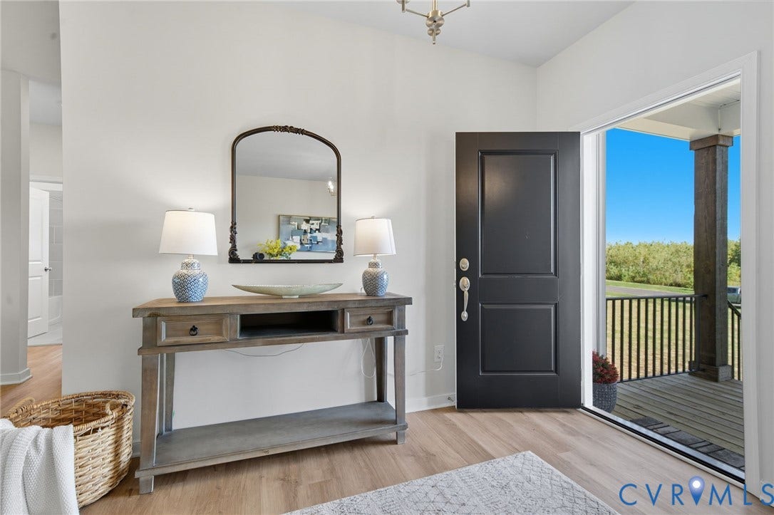TBD Buckners (Lot 21) Lane, Compass Cove, Mineral, VA 23117 Foyer of staged home