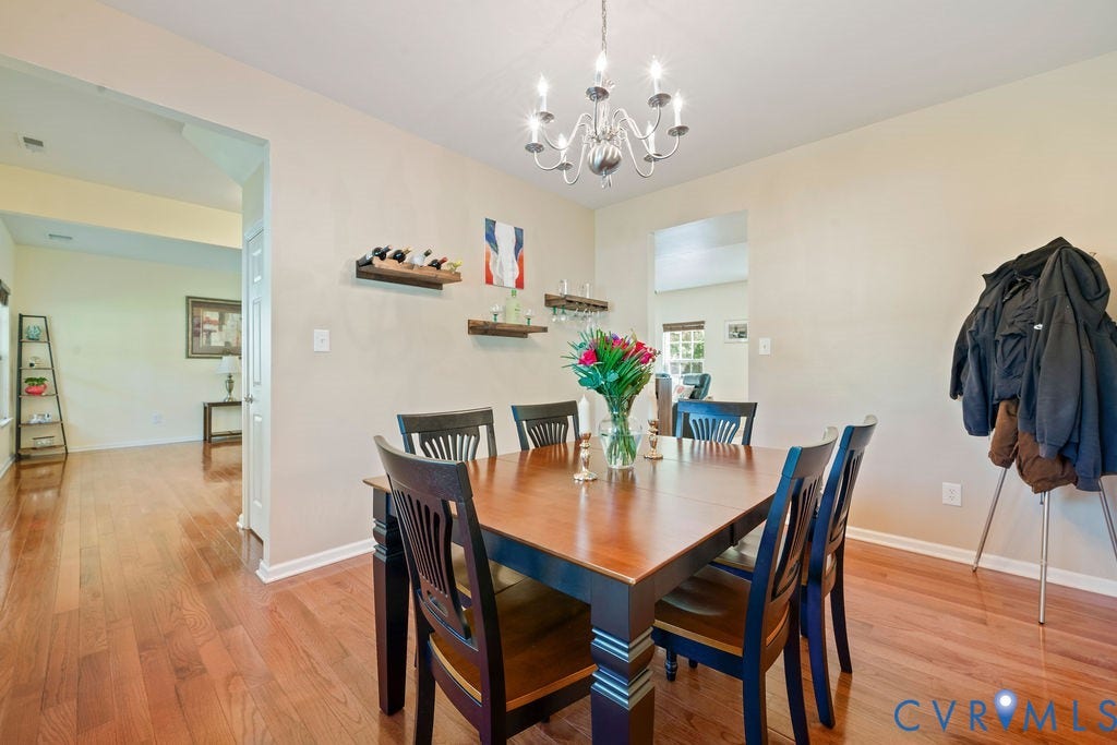 5106 Timsbury Pointe Drive, Timsbury Pointe, Chesterfield, VA 23831 Formal dining area