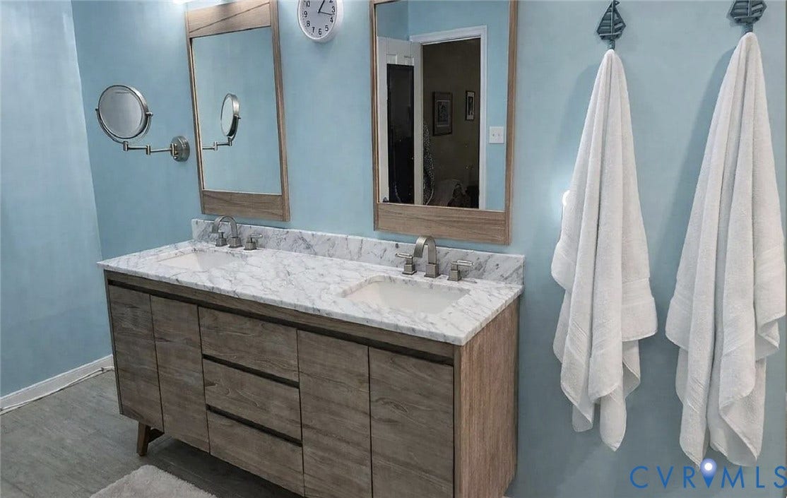 715 Sawdust Cir, Goochland, VA 23103 Recently renovated new Primary Bath