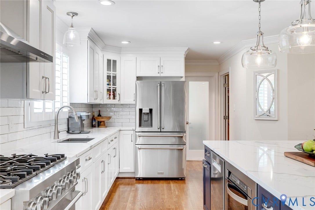 485 Ada Ash Lane, Hermitage Country Club, Manakin Sabot, VA 23103 ZLINE Appliances & Gas Stove with 6 Burners