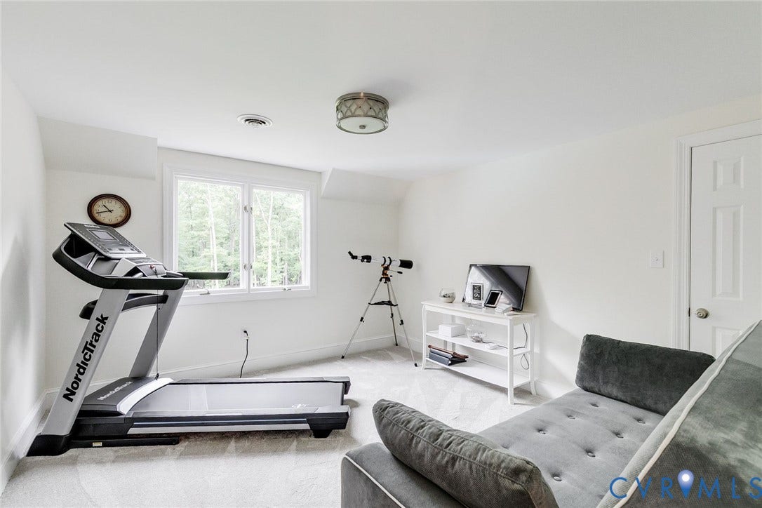 485 Ada Ash Lane, Hermitage Country Club, Manakin Sabot, VA 23103 bedroom 4 or office or workout room