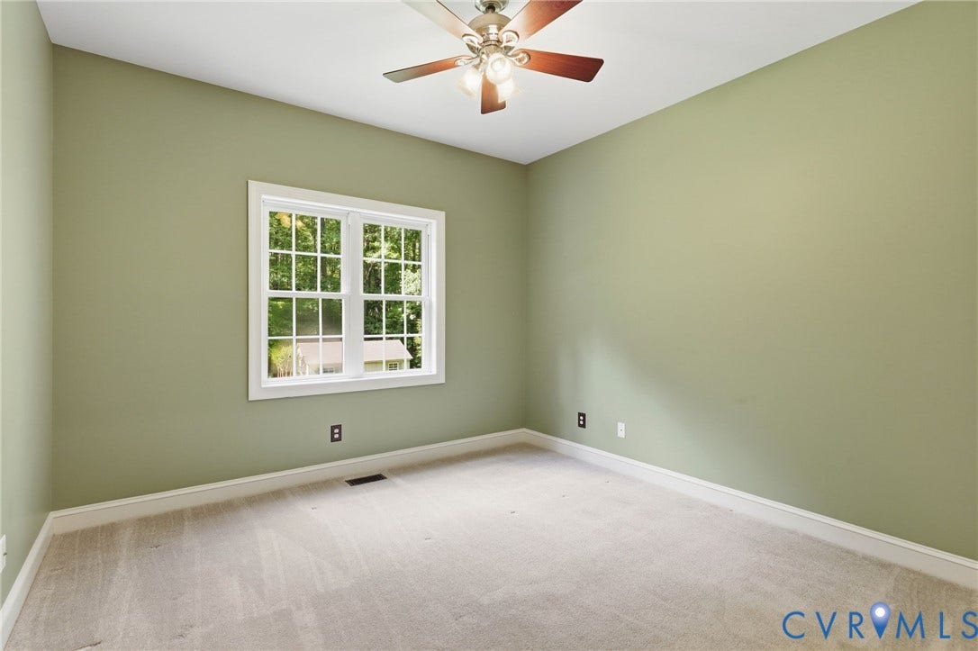 2705 Judes Ferry Road, Powhatan, VA 23139 Rear downstairs bedroom