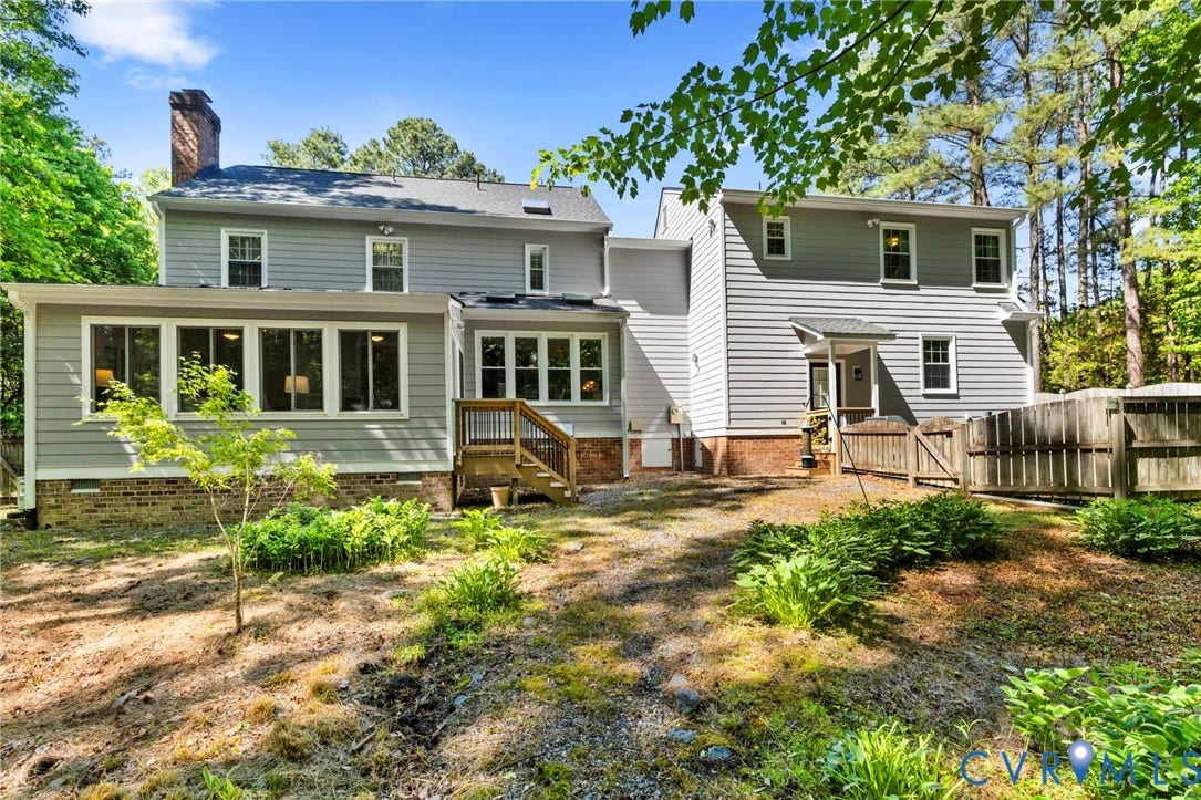 12521 Perrywinkle Road, Shady Grove Estates, Glen Allen, VA 23059 Back of House