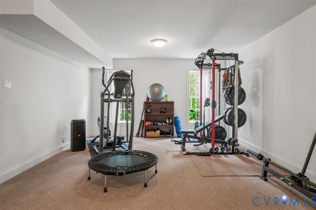 4973 Double Eagle Drive, Estates At Royal Virginia, Louisa, VA 23093 Basement Gym area