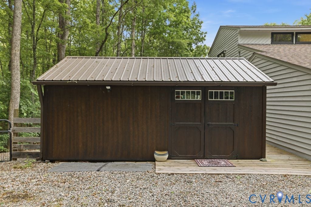 1061 Turkey Ridge Drive, Powhatan, VA 23120 many options for this including "she-shed", craft room, office, or storage; with mini split