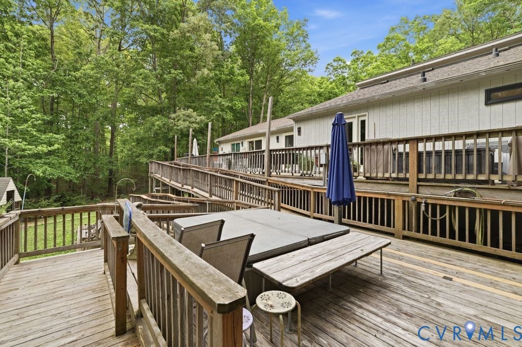 1061 Turkey Ridge Drive, Powhatan, VA 23120 hot tub