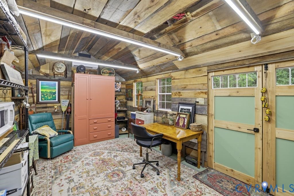 1061 Turkey Ridge Drive, Powhatan, VA 23120 many options for this including "she-shed", craft room, office, or storage; with mini split