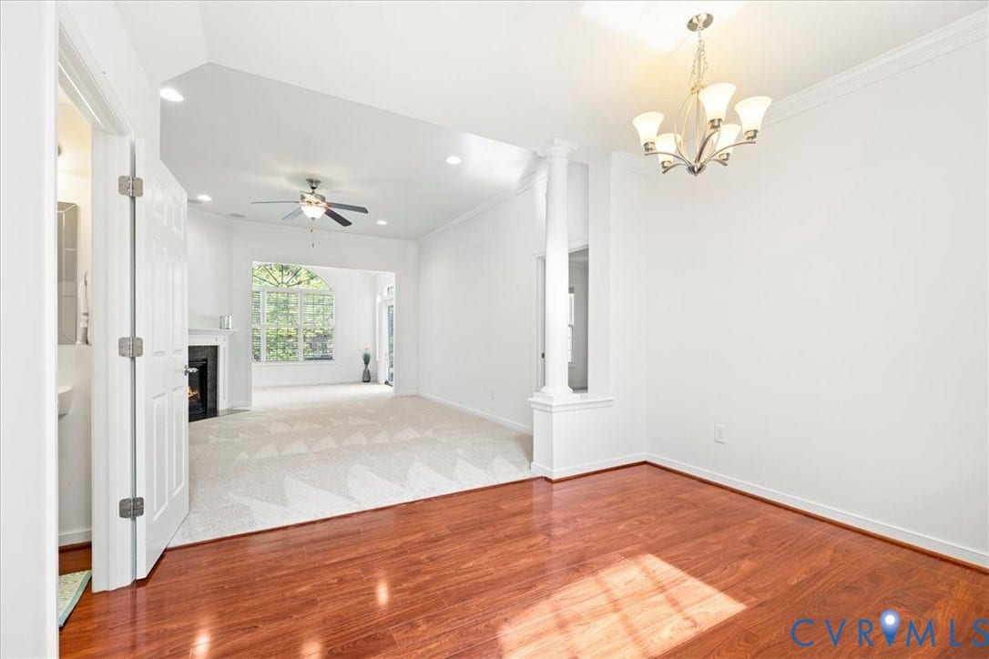 934 Morattico Circle, CrossRidge, Glen Allen, VA 23060 Fresh paint.