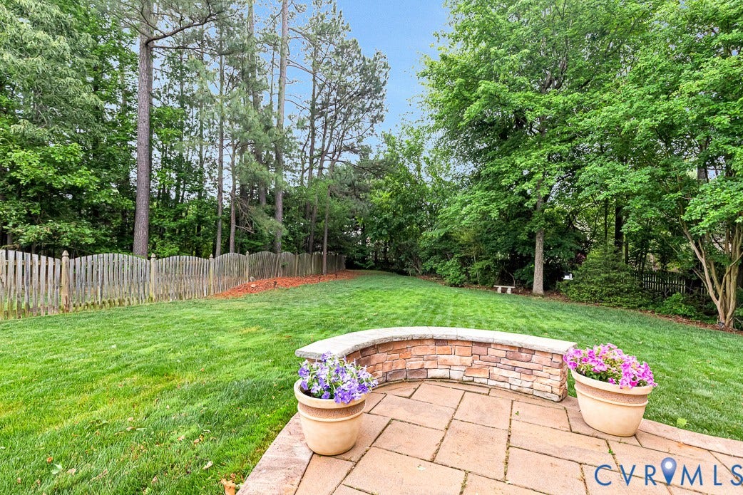 5841 Dorton Lane, Carrington, Glen Allen, VA 23060 Rear yard patio.