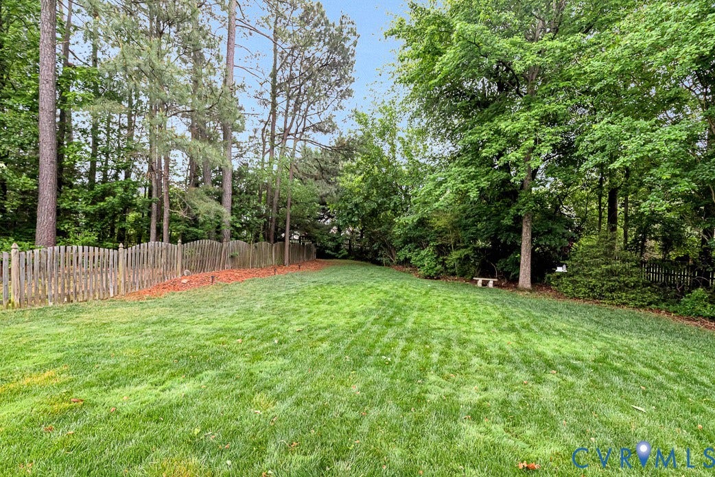 5841 Dorton Lane, Carrington, Glen Allen, VA 23060 Another view of the back yard.