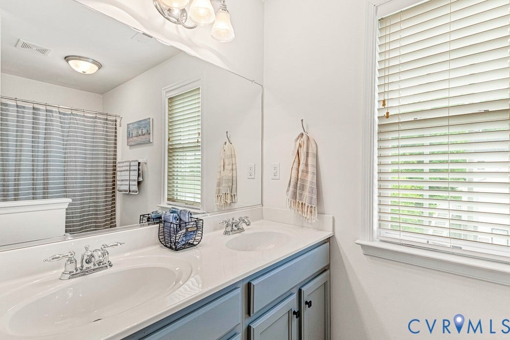 5841 Dorton Lane, Carrington, Glen Allen, VA 23060 Hall bath for second floor.