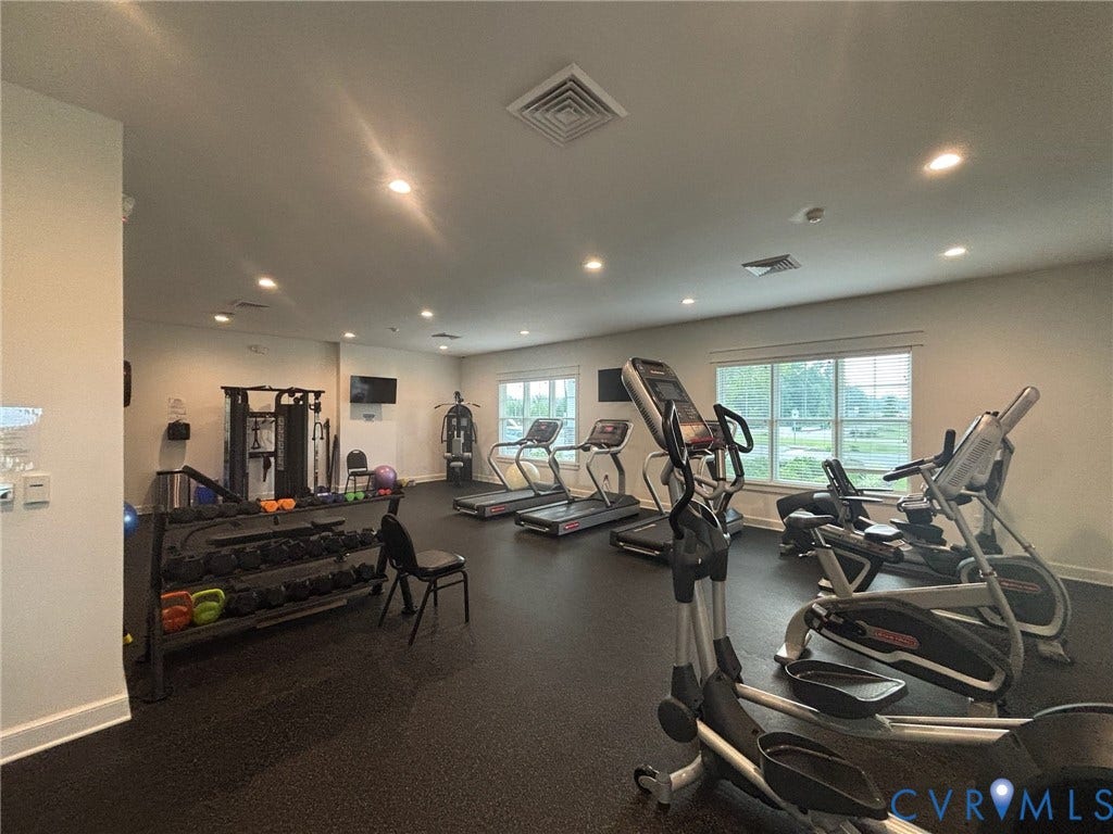 7236 George Wythe Lane, Summer Maple, New Kent, VA 23124 Club House Gym