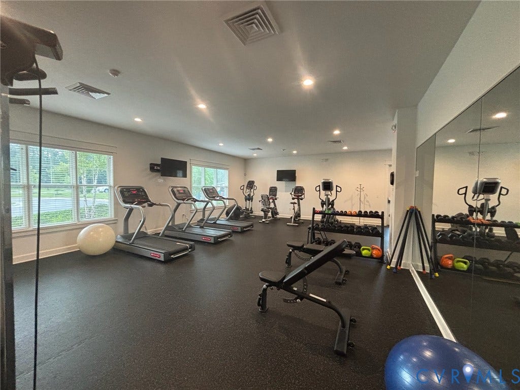 7236 George Wythe Lane, Summer Maple, New Kent, VA 23124 Club House Gym
