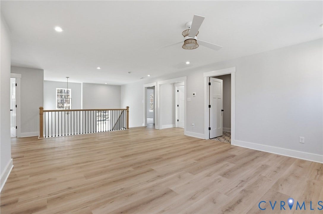 9385 Stingray Point Court, Greenwood Estates, New Kent, VA 23124 This home is to be built. The photo represents the plan, not the actual home. Design selections may vary.