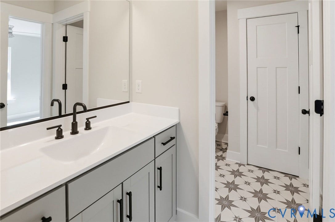 9385 Stingray Point Court, Greenwood Estates, New Kent, VA 23124 This home is to be built. The photo represents the plan, not the actual home. Design selections may vary.