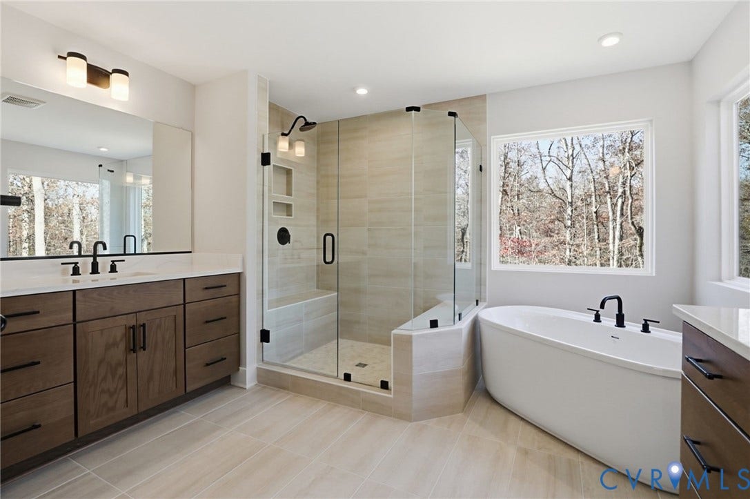 9385 Stingray Point Court, Greenwood Estates, New Kent, VA 23124 This home is to be built. The photo represents the plan, not the actual home. Design selections may vary.