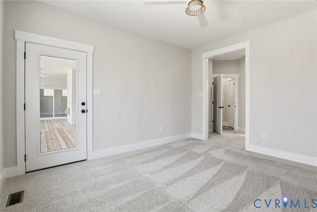 9385 Stingray Point Court, Greenwood Estates, New Kent, VA 23124 This home is to be built. The photo represents the plan, not the actual home. Design selections may vary.