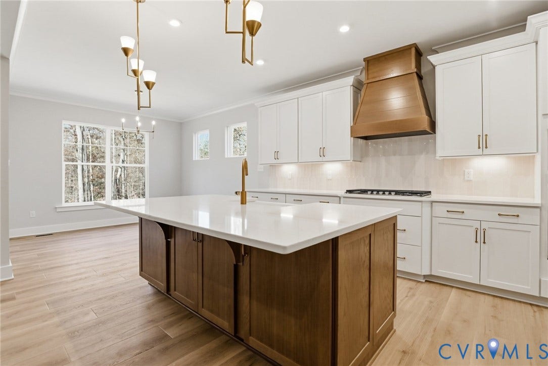 9385 Stingray Point Court, Greenwood Estates, New Kent, VA 23124 This home is to be built. The photo represents the plan, not the actual home. Design selections may vary.