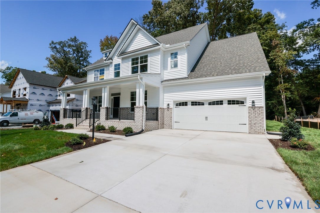 9381 Stingray Point Court, Greenwood Estates, New Kent, VA 23124 This home is under construction. The photo represents the plan, not the actual home. Design selections may vary.