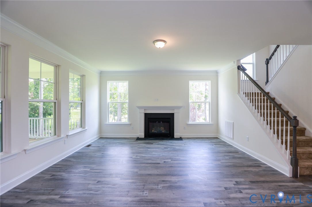 9381 Stingray Point Court, Greenwood Estates, New Kent, VA 23124 This home is under construction. The photo represents the plan, not the actual home. Design selections may vary.